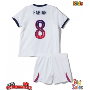 Paris Saint-Germain Fabian Ruiz #8 Replica Away Stadium Kit for Kids 2026-27 Short Sleeve (+ pants)